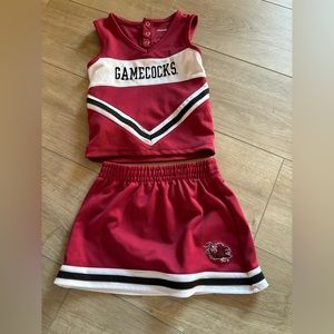 2t Gamecock Cheer leader outfit